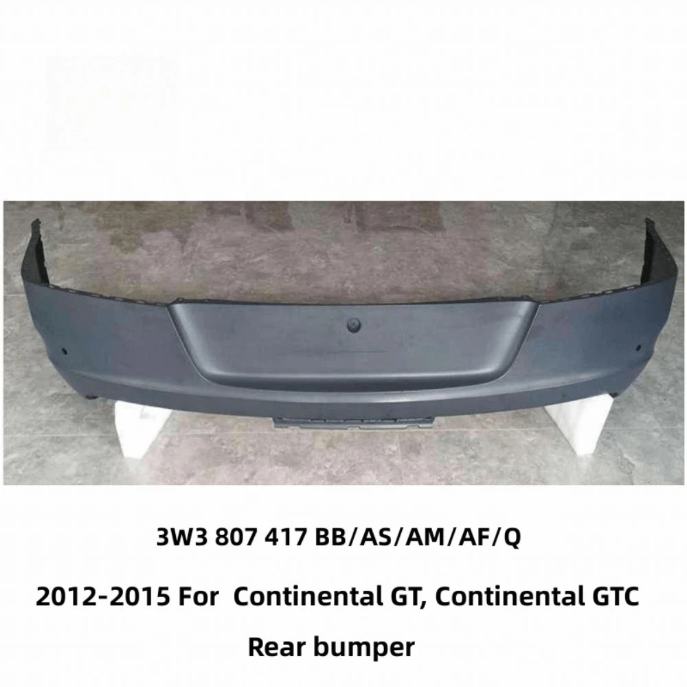 New Condition Rear Bumper for  Continental GT 2012-2015 Part Numbers 3W3807417BB 3W3807417AS 3W3807417AM 3W3807417Q